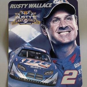 NASCAR Rusty Wallace Hero Card
